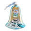 Holiday Splendor 3.5'' Handmade Glass Holiday Shaped Ornament