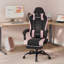 Gaming Chair With Pocket Spring Cushion, Massage Ergonomic Office Chair, Wide Padded Swivel Computer Chair With Massage Lumbar Pillow Footrest, 150kg Load, Mesh Fabric-462407272