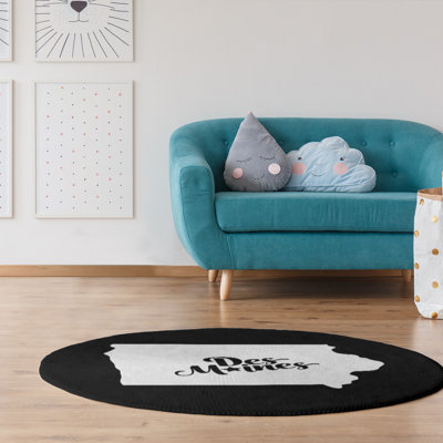 Tapis en poly-chenille des moines iowa