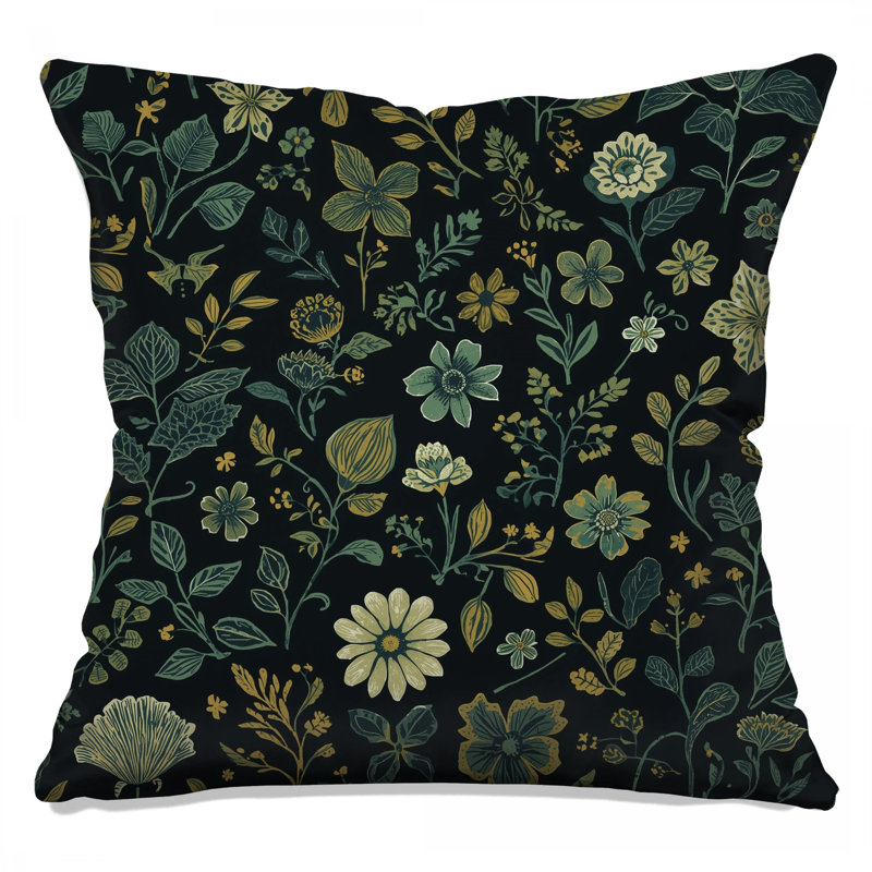Coussins décoratifs Botanical Floral, 14 X 14 pouces