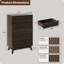 Commode 5 tiroirs Donati, commode en bois-1403655143