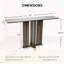 51” Narrow Rectangular Entryway & Behind‑Sofa Console Table-125199589