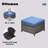 Dzion 5 - Person Patio Conversation Set with Cushions-231096013-231096014