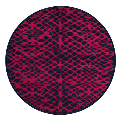 Tapis mauve lavable à la machine