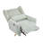Power Recliner Chair Swivel,Upholstered 360° Swivel Recliner With Gold 5 Star Base-156356294