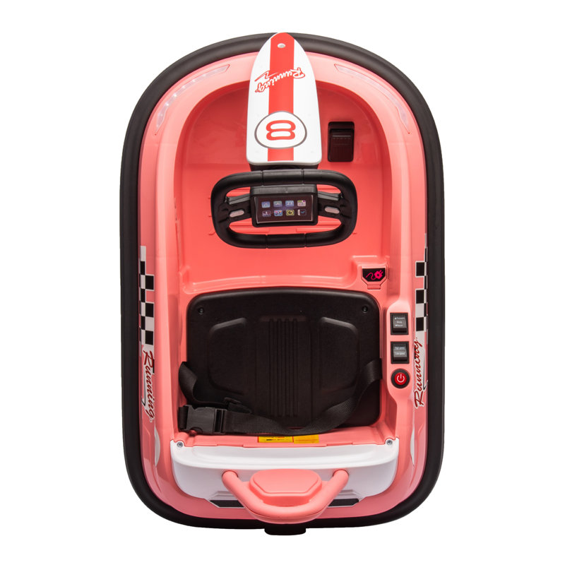 Kart 1 place pour tout-petits 6V Freddo, Rose