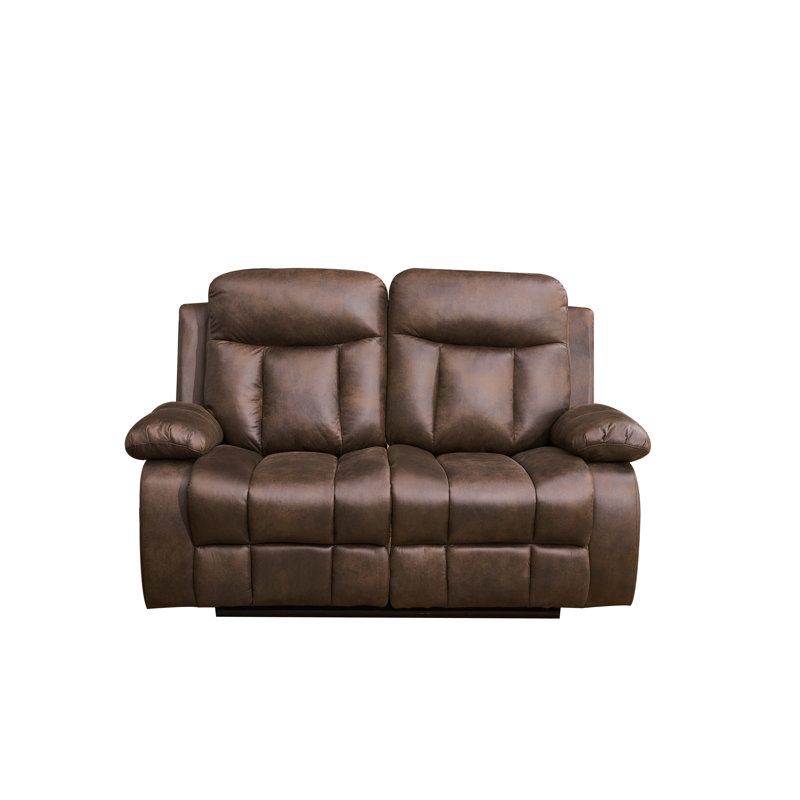Gladeview 63.78'' Upholstered Reclining Loveseat
