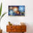 Firework Sky On Canvas Print
