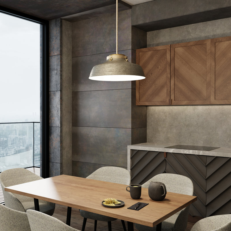 Luzon 1 - Light Single Pendant, Antique Nickel