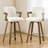 26" Upholstered Swivel Counter & Bar Stool with Armrest-302295352-332863166