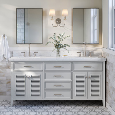 Ensemble de meuble-lavabo double 73 po Hamil