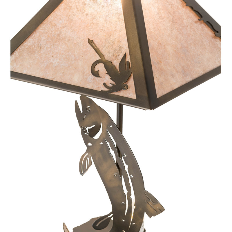 Rustic Lodge Table Lamp