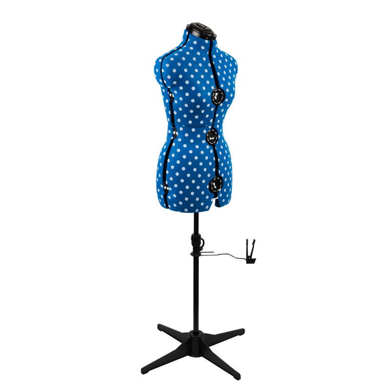 Sewing Online Duckegg Polka Collection Dress Form