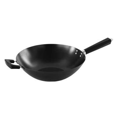 IMUSA 14'' Non-Stick Carbon Steel Wok