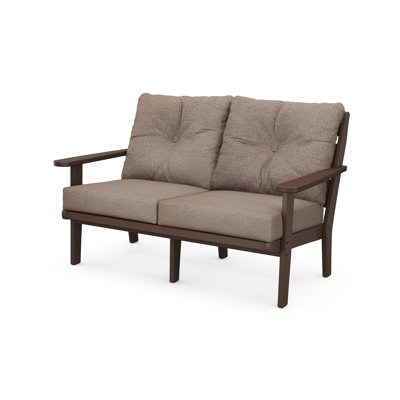 Sarahi POLYWOOD x Sol 72 Traditional Deep Seating Loveseat
