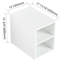 Meuble-lavabo mural 48 po avec lavabo et armoire latérale, portes à fermeture en douceur 48 po