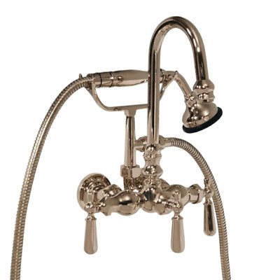 Robinet de baignoire à col de cygne avec douchette (P0793) par Strom Living