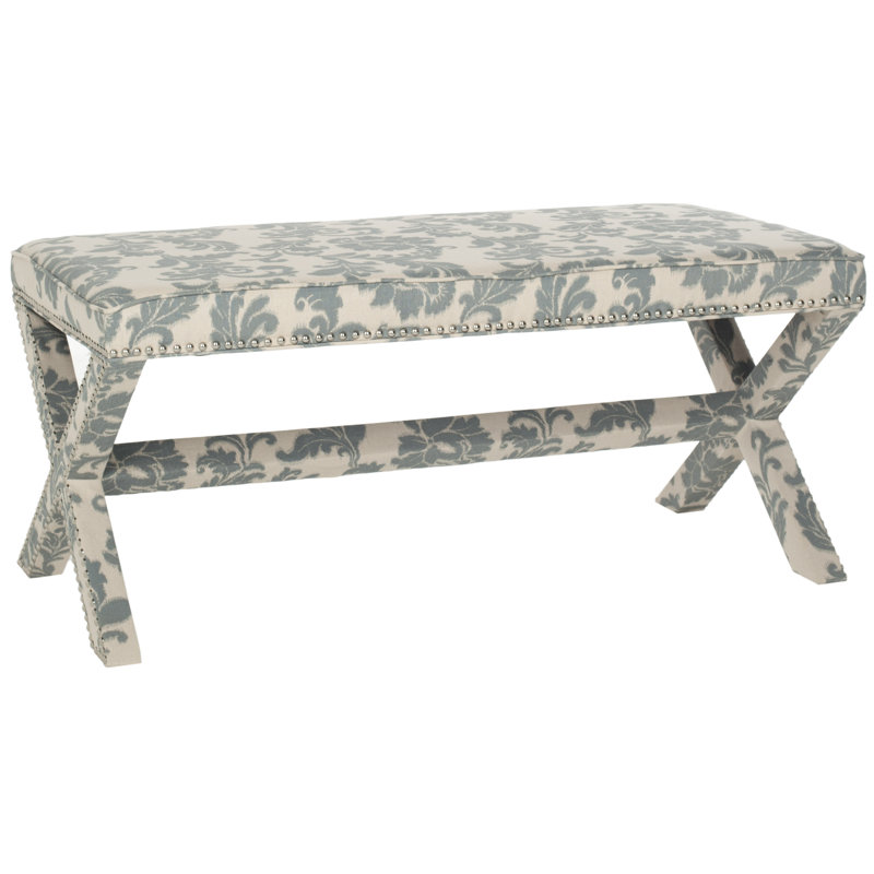 Keldah Upholstered Bench, Slate