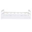 Lit plate-forme avec lit gigogne-584322718