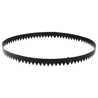 Galvanized Steel Landscape Edging, 40 x 6 Inch Metal Edging for Landscaping with 6 Mounting Clips, Bendable Metal Garden Edge Border for Flower Bed, Yard Pathway, Black