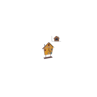 Polly Wood Wall Clock