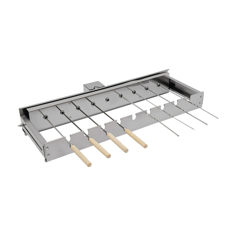 Bbq Automatic Flipping Rotating Rotisserie Grill