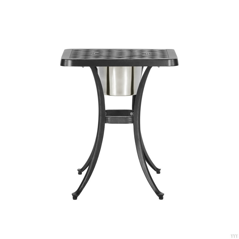 AVA BISTRO  TABLE WITH ICE BUCKET