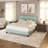 Blue Calupholstered Bed