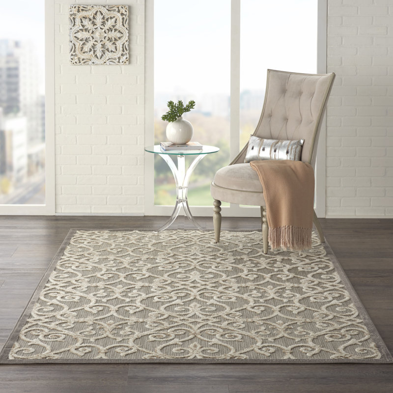 Aasto Ikat Indoor Rug, Rectangle 5'3" x 7'5"