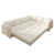Beige + laine blanche