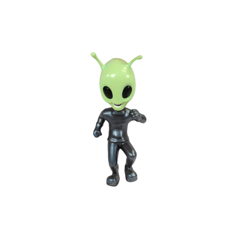 Jahdae Dancing Alien Life Size Statue