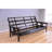 Monterey Futon Frame with Mattress - Futon Frame with Mattress, Straight Arm, Versatile and Convertible Design Futon Frame for All Spaces - Full Frame-1365307812