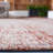 Damin Performance Abstract Indoor/Outdoor Area Rug-1986414433