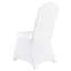 Housse de chaise pliante en élasthanne extensible, housse de chaise ajustée universelle, housses de protection amovibles lavables, pour mariage, vacances, banquet, fête, célébration, salle à manger (blanc 150PCS)