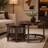 Round Nesting Coffee Table