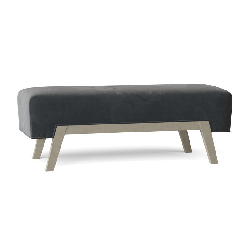 Lorain Upholstered Bench, Barley (8789 07), Almond Buff