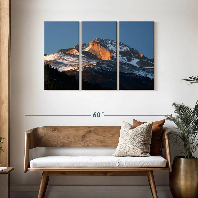 Alvord Rocky Mountain au Colorado, H 28 po x l 45 po