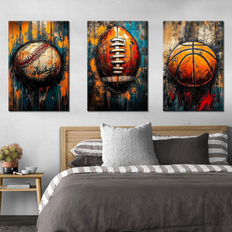 3 Piece Wrapped Canvas Print