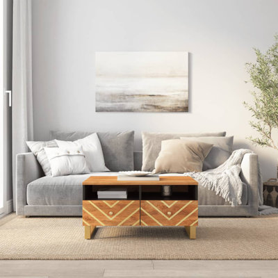 Four Leg Coffee Table with Storage
