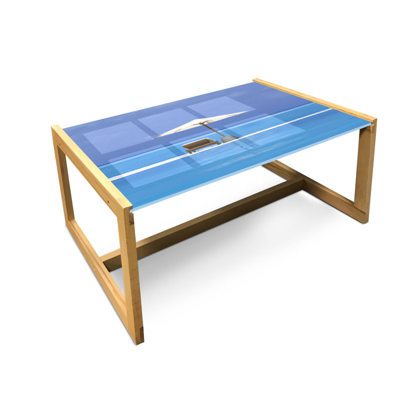 Jahvier Sled Coffee Table, 90cm H x 62cm W x 40cm D