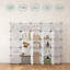 16 Pair Shoe Rack