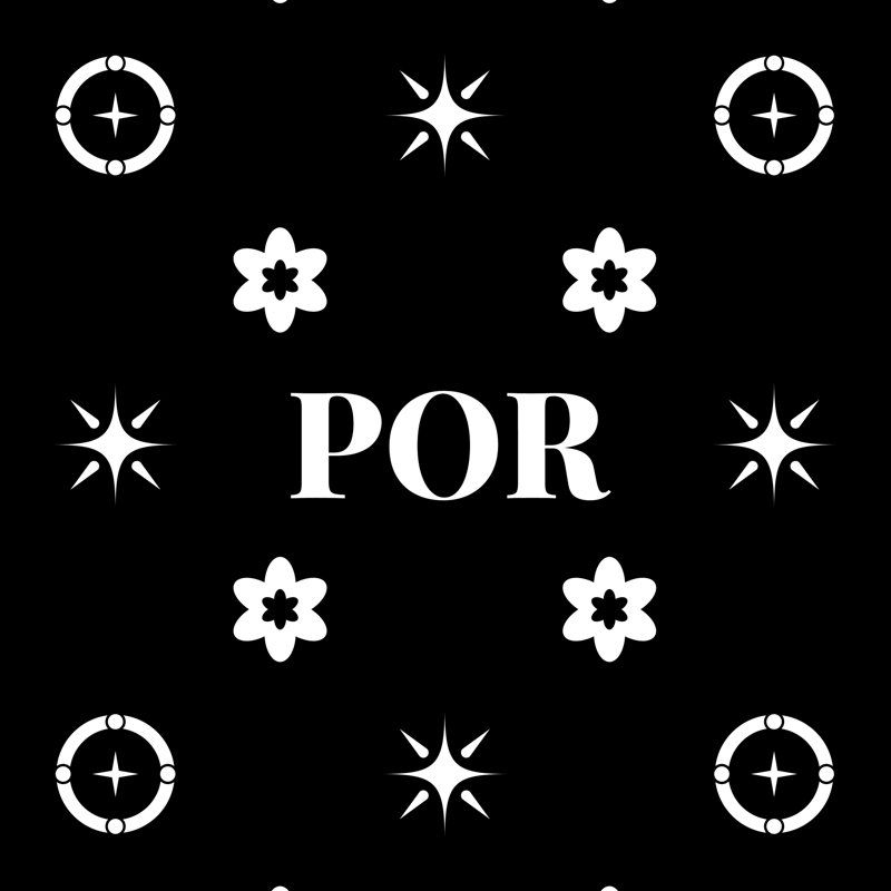 Coussin en coton Portland, Portland blanc / noir, H 16 po x l 16 po