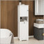 Armoire de trieur de linge inclinable à un compartiment et une porte pour une utilisation efficace de l'espace et un décor moderne-132677081