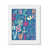 White Flat Framed