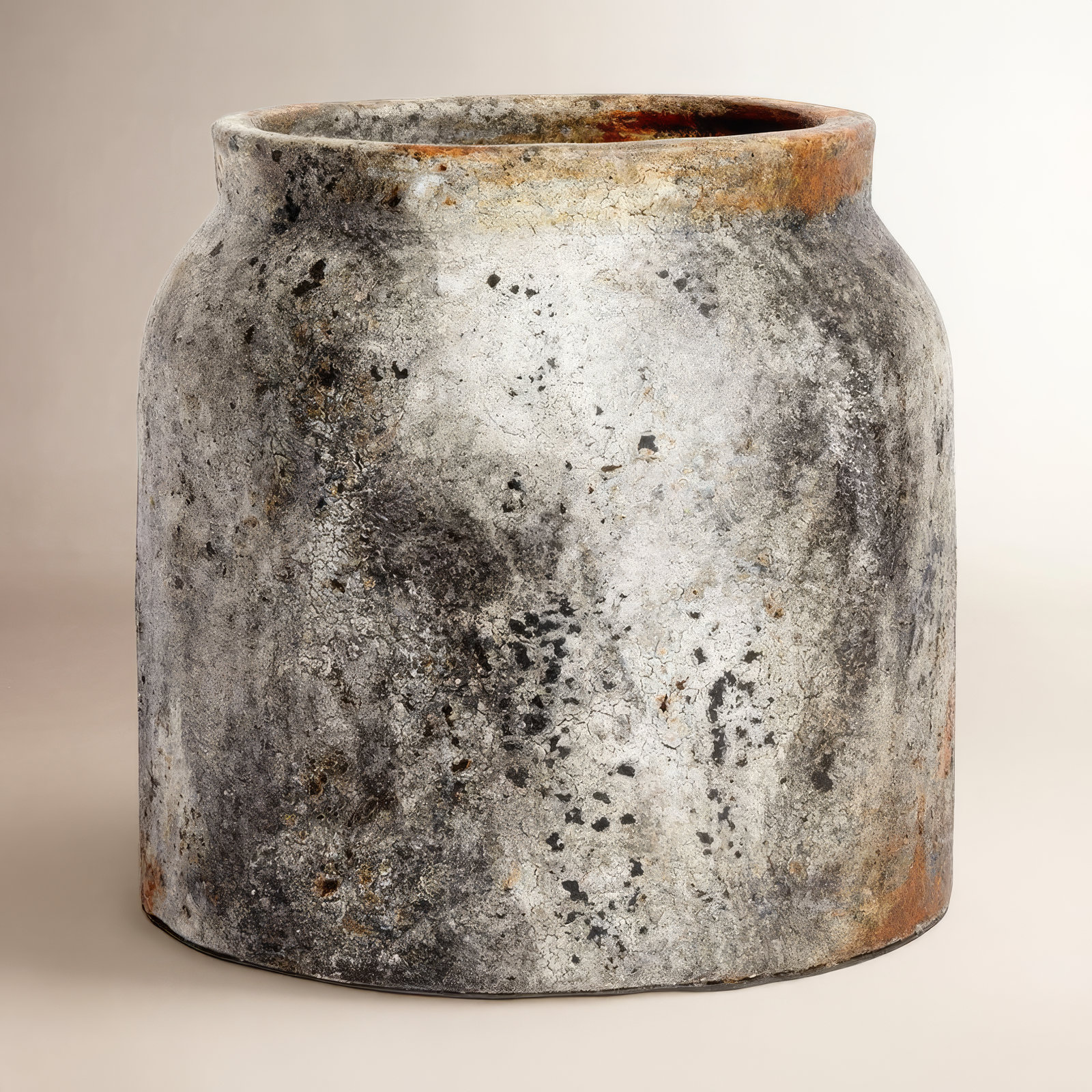 Kacie Terracotta Table Vase, 11.02" H x 11.02" W x 11.02" D