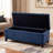 Hannjo Upholstered Storage Bench Accent Bench with Button Tufted Top Entryway Bench Bedroom Bench-1207293816