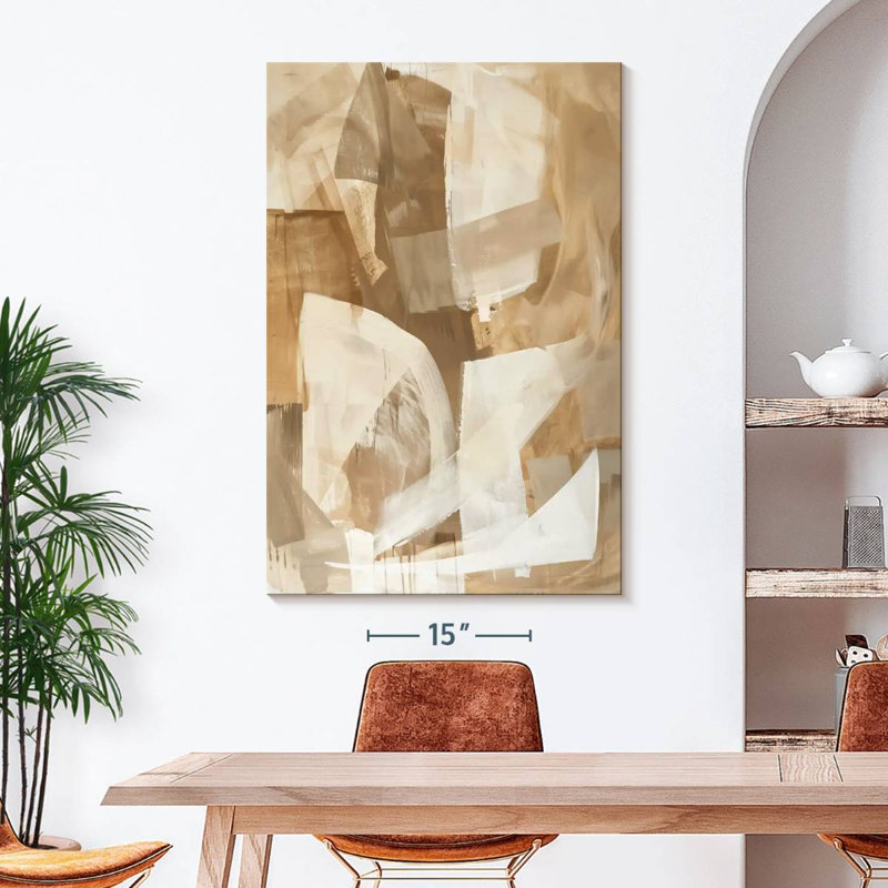 Neutral Blocks, 48" H x 32" W