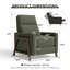 Fauteuil inclinable traditionnel en bois massif Edwin-1152804928
