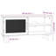 Diejuste Unfinished TV Stand for TVs up to 32"-232481388