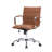 Sorrells Mid Back Leather Office Chair Adjustable Height Swivel Tilt Ergonomic Executive Conference Chair-1711793974